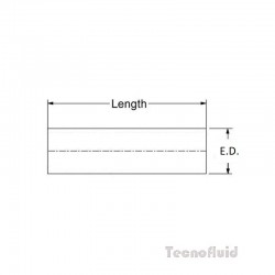 Tubo Inox AISI 304 diam. 60,3 SP 2 - Tubo da 6 metri INOXAISI30460